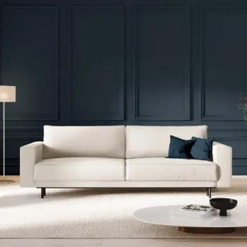 Canapea extensibila 3 locuri Caro catifea L236 cm imagine