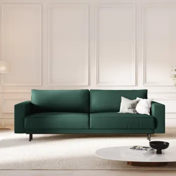 Canapea extensibila 3 locuri Caro stofa L236 cm imagine