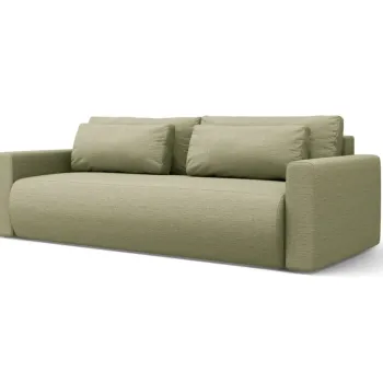 Canapea extensibila Belfast 3 locuri stofa L238 cm imagine