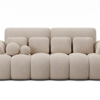 Canapea extensibila Cotonn Calmora 18 imagine