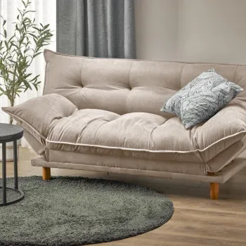 Canapea extensibila Pillow bej imagine