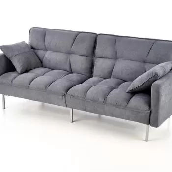 Canapea extensibila Roberto gri - H86 cm imagine