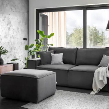 Canapea extensibila Silla Velvetmat 6 imagine