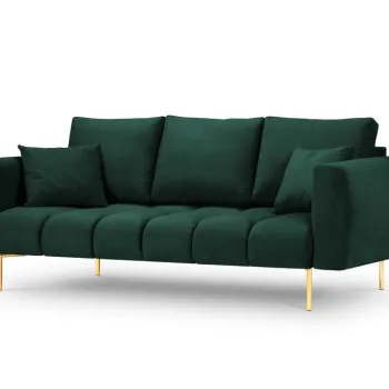 Canapea Hastings 3 locuri catifea L220 cm imagine