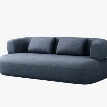 Canapea Jenny 3 locuri chenille L178 imagine