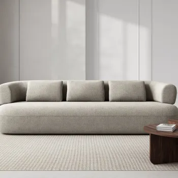 Canapea Jenny 4 locuri boucle Ascot L226 imagine