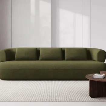 Canapea Jenny 4 locuri boucle L226 imagine