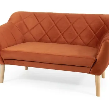 Canapea Karo 2 velvet cinnamon/fag Blu4215 imagine