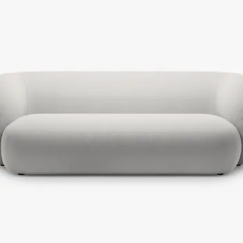 Canapea Kate 3 locuri catifea Salvador L213 cm imagine