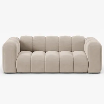 Canapea Lupine 2 locuri catifea Salvador L200 cm imagine