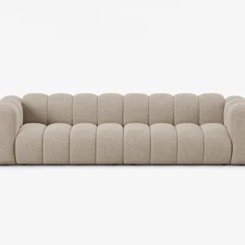 Canapea Lupine 4 locuri chenille Eden L290 cm imagine