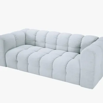 Canapea Mellow 3 locuri stofa L220 cm imagine