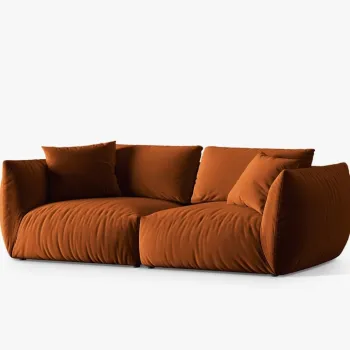 Canapea modulara Chris 4 locuri catifea L260 cm imagine