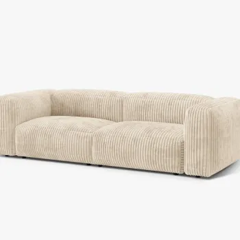 Canapea modulara Martina 3 locuri catifea Tilia L240 cm imagine