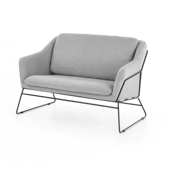 Canapea tapitata Soft II XL - H 83 cm imagine