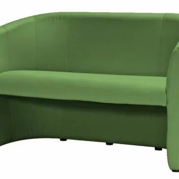 Canapea TM-2 piele ecologica verde/wenge EK11 imagine