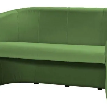 Canapea TM-3 piele ecologica verde/wenge EK11 imagine