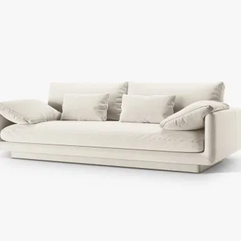 Canapea Torino 3 locuri stofa L220 cm imagine