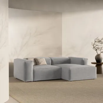 Coltar 2 locuri Bergamo stofa L244 cm imagine