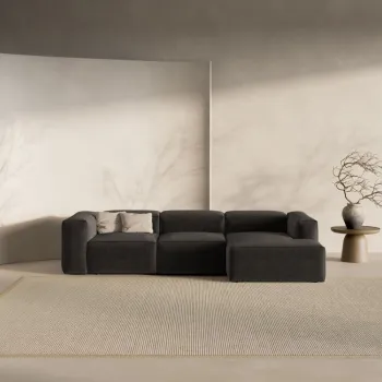 Coltar 3 locuri Bergamo stofa L304 cm imagine