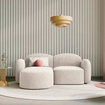 Coltar 3 locuri Blair chenille L194 cm imagine