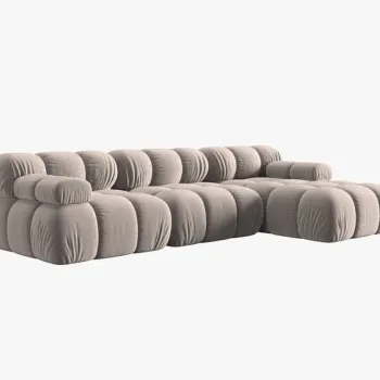 Coltar 4 locuri Bellis catifea L282 cm imagine