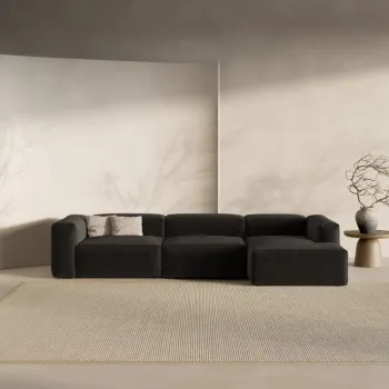 Coltar 4 locuri Bergamo stofa L344 cm imagine