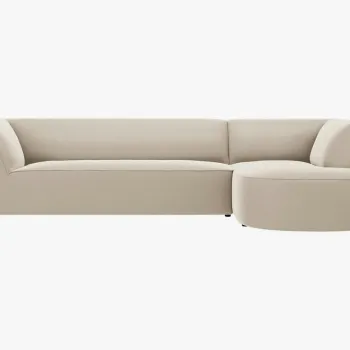 Coltar 4 locuri Ruby catifea L273 cm imagine