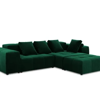 Coltar 5 locuri Rome catifea L320 cm imagine