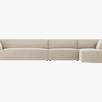 Coltar 6 locuri Ruby catifea L366 cm imagine