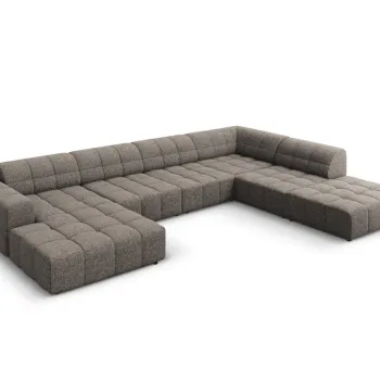 Coltar 7 locuri Chicago chenille L364 cm imagine