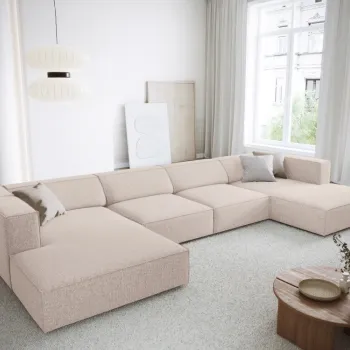 Coltar Arendal 6 locuri chenille imagine