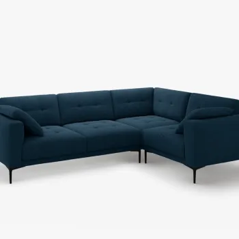 Coltar Bemy 4 locuri catifea Salvador L290 cm imagine