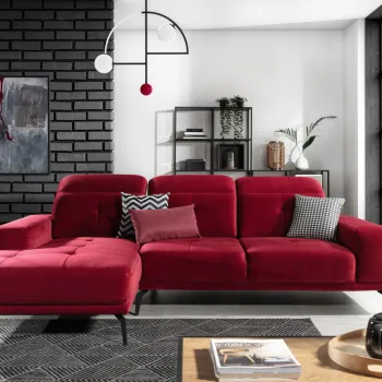 Coltar cu tetiere reglabile Torrense pe dreapta Kronos 02 imagine