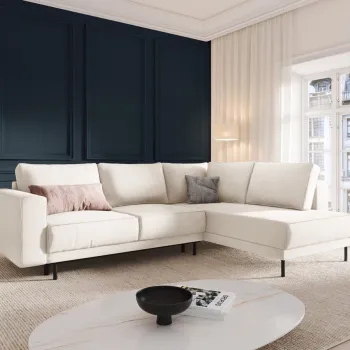 Coltar extensibil 5 locuri Caro catifea L247 cm imagine