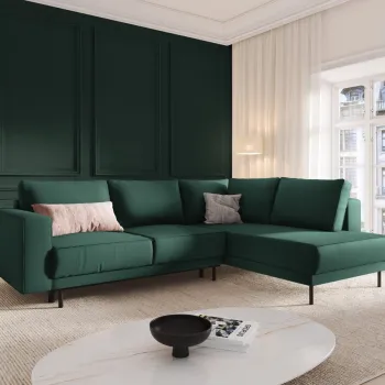 Coltar extensibil 5 locuri Caro stofa L247 cm imagine