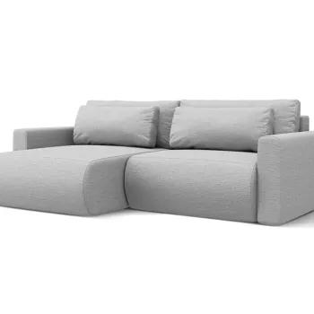 Coltar extensibil Belfast 3 locuri stofa L240 cm imagine