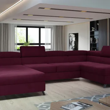 Coltar extensibil Josette pe stanga Matvelvet 68 imagine