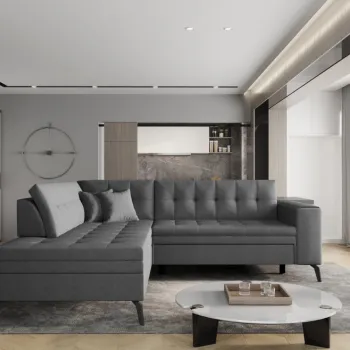 Coltar extensibil Lanvin pe dreapta Flores 5 imagine