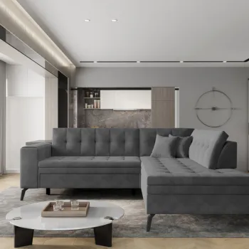 Coltar extensibil Lanvin pe stanga Sola 6 imagine