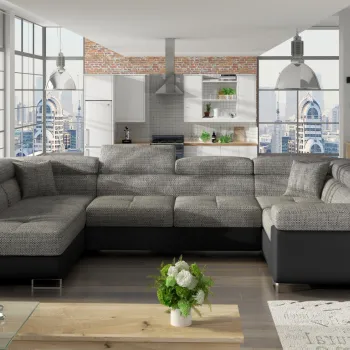 Coltar extensibil Letto pe dreapta Berlin 01/Soft 11 imagine