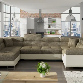 Coltar extensibil Letto pe dreapta Berlin 03/Soft 33 imagine