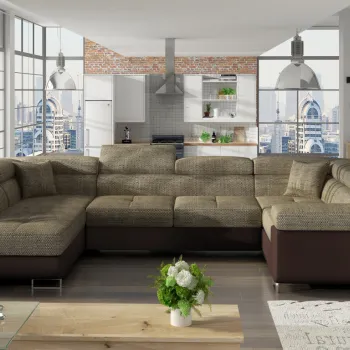 Coltar extensibil Letto pe dreapta Berlin 03/Soft 66 imagine