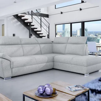 Coltar extensibil Loreto pe stanga Solid 09 imagine