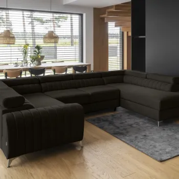 Coltar extensibil Louis pe stanga Flores 22 imagine