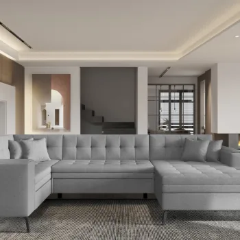 Coltar extensibil Montez pe stanga Flores 4 imagine