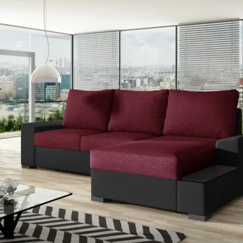 Coltar extensibil Negro pe stanga Malmo 63/Soft 11 imagine