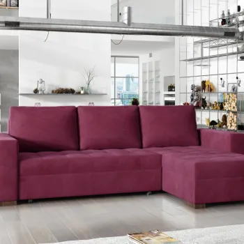 Coltar extensibil Newark pe stanga Matvelvet 68 imagine