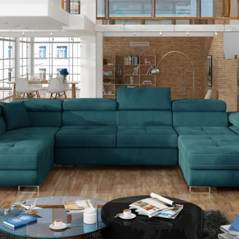 Coltar extensibil Rodrigo pe dreapta Matvelvet 75 imagine