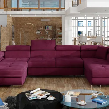 Coltar extensibil Rodrigo pe stanga Matvelvet 68 imagine